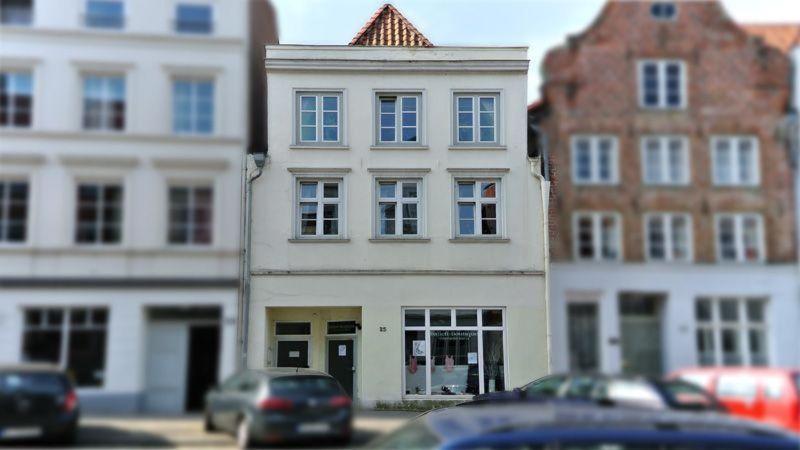 1-Zimmer-Apartment-2-Hochparterre Lübeck Exterior foto
